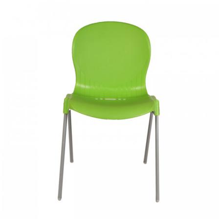 پخش صندلی پلاستیکی پایه فلزی