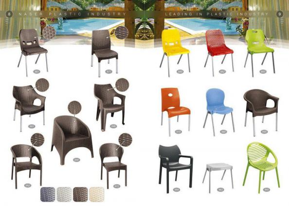 آشنایی با انواع مدل صندلی پلاستیکی ناصر