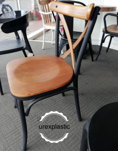 میز صندلی پلاستیکی کافی شاپ