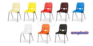 خرید صندلی پلاستیکی پایه فلزی