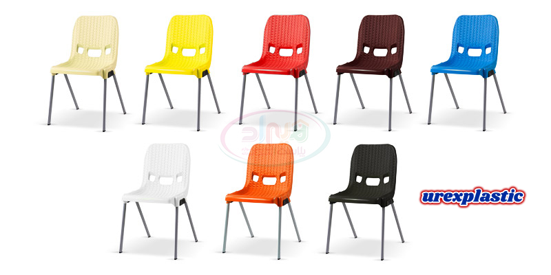 صندلی پلاستیکی پایه فلزی- خرید بدون واسطه از تولید کننده