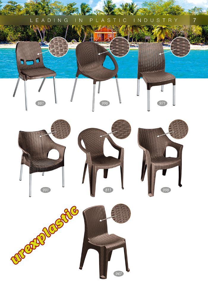 صندلی پلاستیکی حصیری – خرید آسان