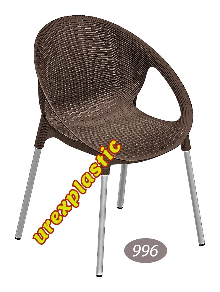 خرید صندلی پلاستیکی حصیری با قیمت ارزان